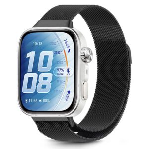Dirželis Tech-Protect Milaneseband Huawei Watch Fit 3 / 4 / 4 Pro / 5 / 5 Pro, juodas