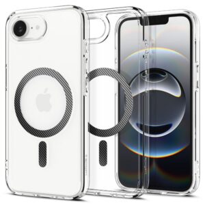 Dėklas Spigen Ultra Hybrid Mag MagSafe iPhone 16e / 17e, karbono rašto