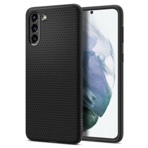 Dėklas Spigen Liquid Air Galaxy S21, matinis juodas