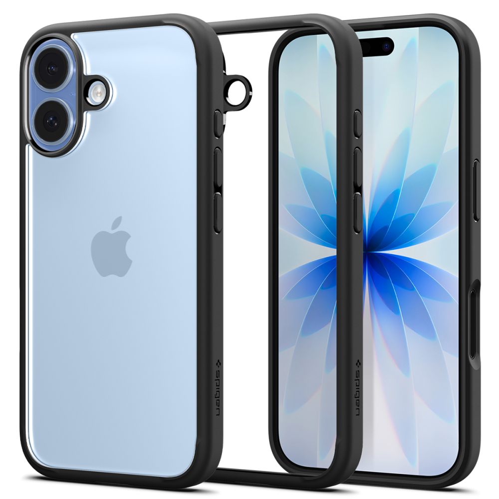 Dėklas Spigen Ultra Hybrid iPhone 17, matinis juodas - Image 2