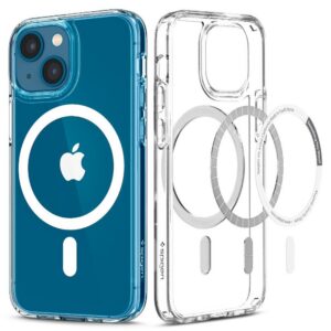 Dėklas Spigen Ultra Hybrid Mag MagSafe iPhone 13 Mini, baltas