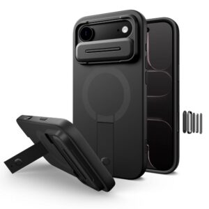 Dėklas Tech-Protect Kevlar Aura MagSafe iPhone Air, juodas