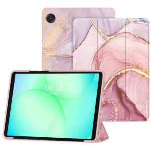 Dėklas Tech-Protect SmartCase Samsung Galaxy Tab A9 / A11 8.7, marmurinis