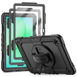 Dėklas Tech-Protect Solid 2in1 Samsung Galaxy Tab A9+ / A11+ Plus 11.0, juodas