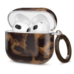Dėklas Tech-Protect Lamano Apple AirPods 4, panteros raštas