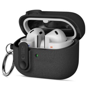 Dėklas Tech-Protect Slim Hook Samsung Galaxy Buds 3 / 3 FE / 3 Pro, juodas