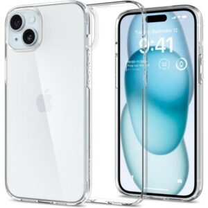 Dėklas Spigen Liquid Crystal iPhone 14 Plus / 15 Plus, skaidrus