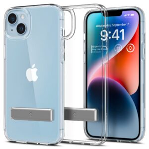Dėklas Spigen Ultra Hybrid S iPhone 14 Plus / 15 Plus, skaidrus