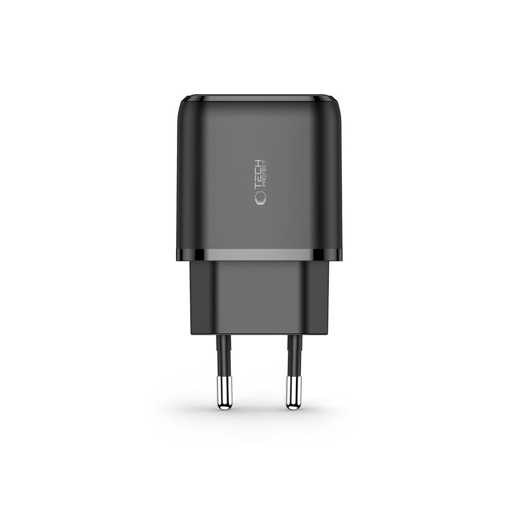 Įkroviklis Tech-Protect C20W PD 20W / QC3.0 Juodas - Image 3