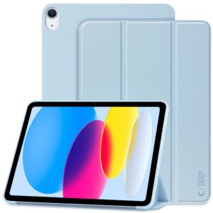 Dėklas Tech-Protect SmartCase iPad 10.9 (2022) / 11 (2025), žydras