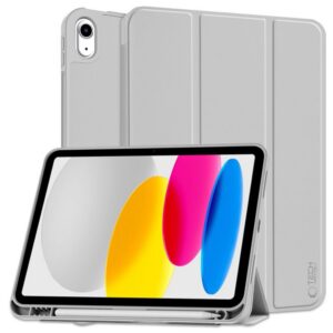 Dėklas Tech-Protect SmartCase Pen iPad 10.9 / 11 col. Pilkas