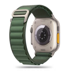Dirželis Tech-Protect Nylon Pro Apple Watch 8 / 9 / 10 / 11 / SE / Ultra (44 / 45 / 46 / 49 mm), karine zalia