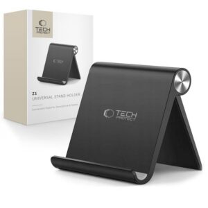 Stovas Tech-Protect Z1 universalus telefonams ir planšetėms, juodas
