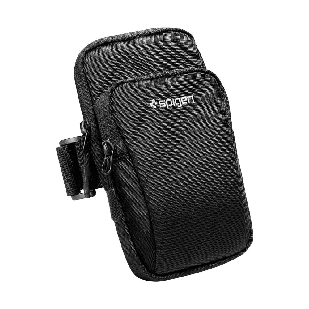 Dėklas ant rankos Spigen A702 Dynamic Shield Armband, juodas - Image 4