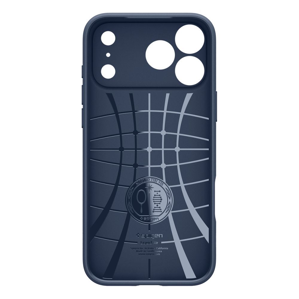 Dėklas Spigen Liquid Air iPhone 17 Pro, tamsiai mėlynas - Image 2