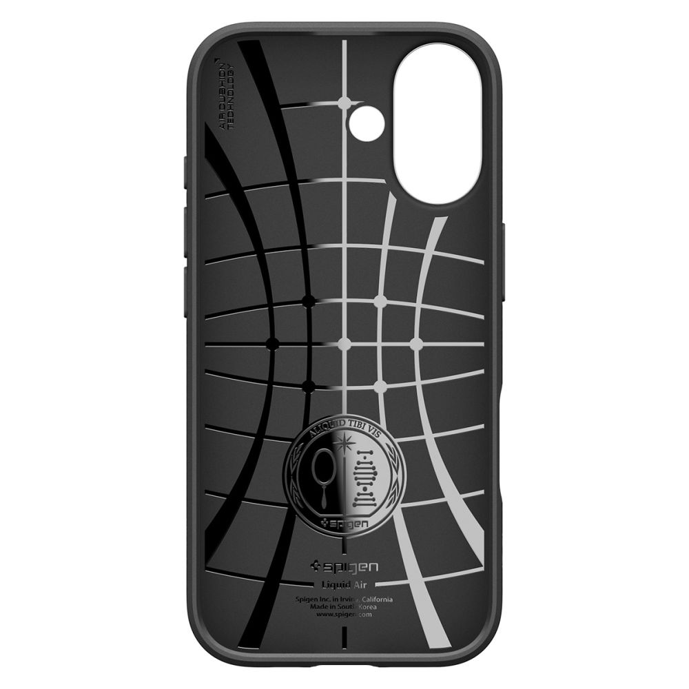 Dėklas Spigen Liquid Air iPhone 17, matinis juodas - Image 3