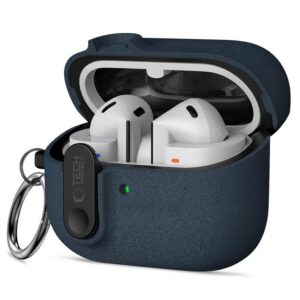 Dėklas Tech-Protect Slim Hook Samsung Galaxy Buds 3 / 3 FE / 3 Pro, šviesiai mėlynas