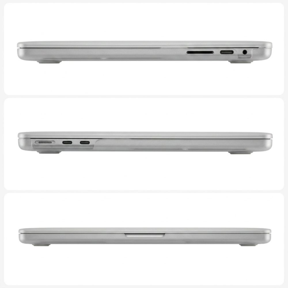 Dėklas Tech-Protect Softshell MacBook Air 15 M2-M5 2023-2026, matinis juodas - Image 6