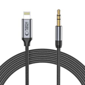 Adapteris Tech-Protect UltraBoost Lightning to AUX 3.5mm 100cm