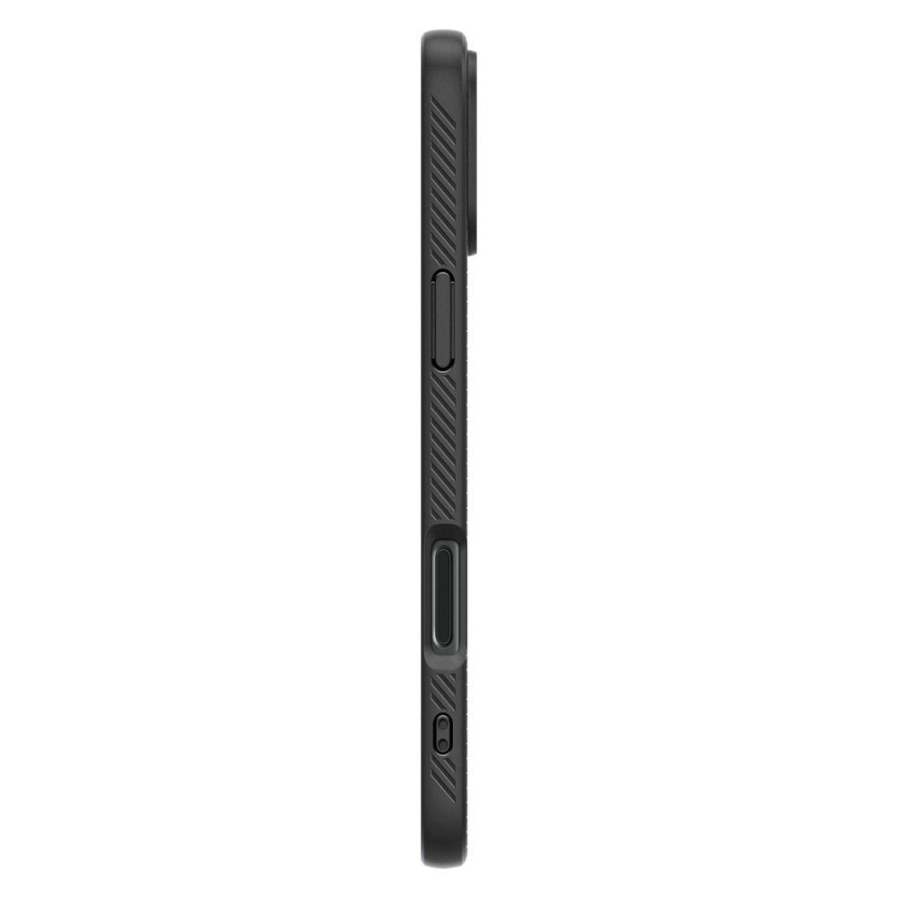 Dėklas Spigen Liquid Air iPhone 16, matinis juodas - Image 5