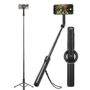Selfie lazda Spigen S580W MagSafe Bluetooth Tripod, juoda