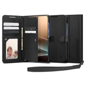 Dėklas Spigen Wallet S Galaxy S25+, juodas