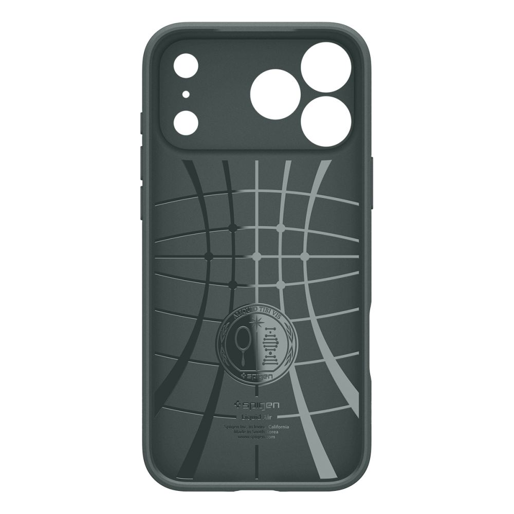 Dėklas Spigen Liquid Air iPhone 17 Pro Max, tamsiai žalias - Image 3