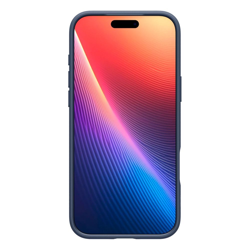 Dėklas Spigen Liquid Air iPhone 17 Pro, tamsiai mėlynas - Image 3