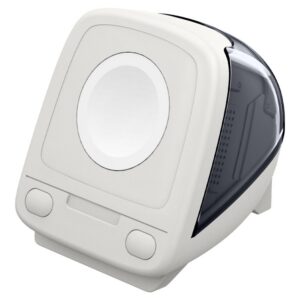 Įkrovimo stovas Apple Watch Spigen Classic C1, grafito spalvos