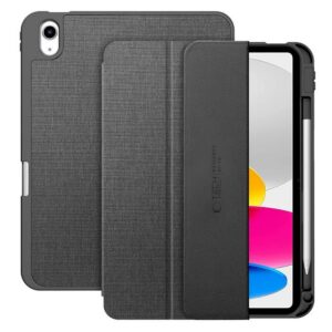 Dėklas Tech-Protect SC Pen Canvas iPad 10.9" (10 / 2022) / 11" (2025), tamsiai pilkas