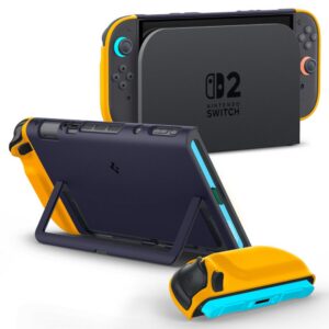 Dėklas Spigen Nano Pop Nintendo Switch 2, tamsiai mėlynas