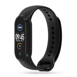 Dirželis Tech-Protect IconBand Xiaomi Mi Smart Band 5 / 6 / 7 / NFC Juoda