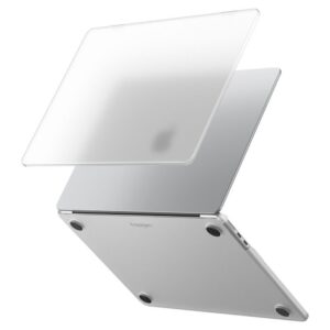 Dėklas Spigen AirSkin MacBook Air 13 M2-M5 2023-2026, matinis skaidrus
