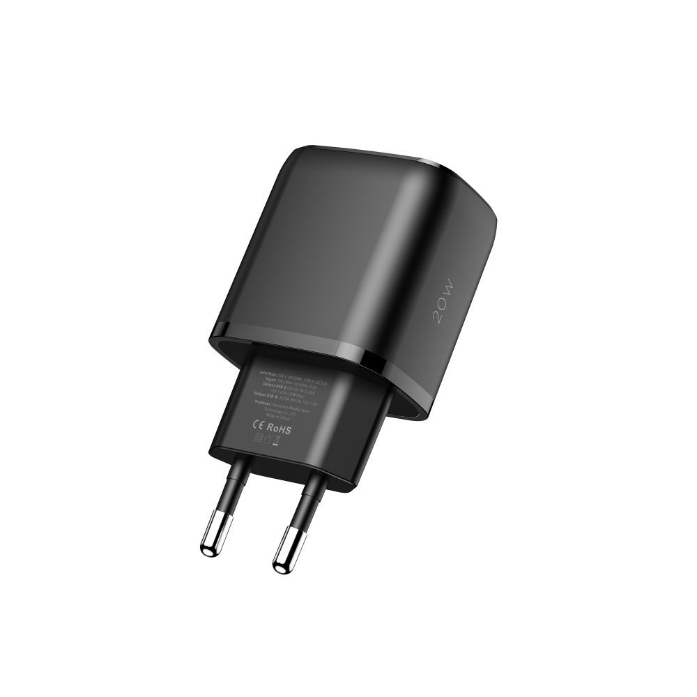 Įkroviklis Tech-Protect C20W PD 20W / QC3.0 Juodas - Image 5
