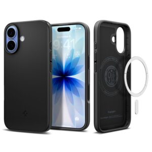Dėklas Spigen Thin Fit Mag iPhone 17, juodas