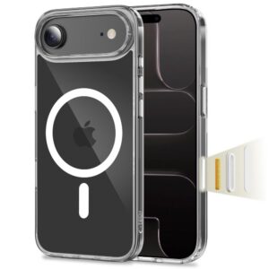 Dėklas Tech-Protect FlexAir Hybrid CC MagSafe iPhone Air, skaidrus