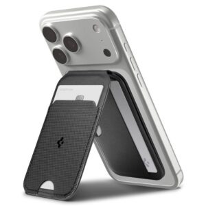 Piniginė-stovas Spigen S314-2 Slim Fold Tripod MagSafe, juoda