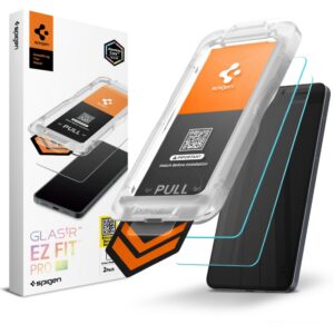 Apsauginis stiklas Spigen Glas.tR EZ Fit Pro HD Galaxy S26, 2 vnt., skaidrus