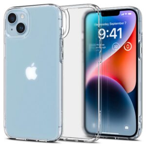 Dėklas Spigen Ultra Hybrid iPhone 14 Plus / 15 Plus, šerkšninis skaidrus