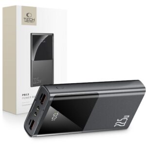 Išorinė baterija Tech-Protect PB13-22.5W 20000mAh, pilka