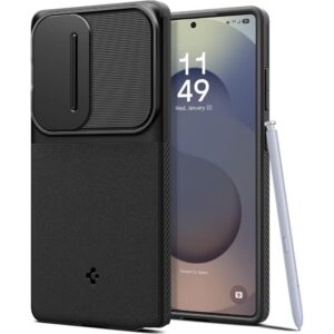 Dėklas Spigen Optik Armor Samsung Galaxy S25 Ultra, juodas