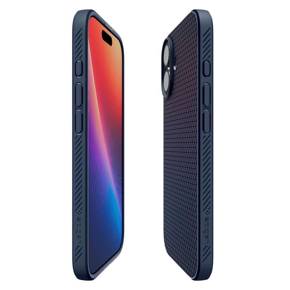 Dėklas Spigen Liquid Air iPhone 17, tamsiai mėlynas - Image 6