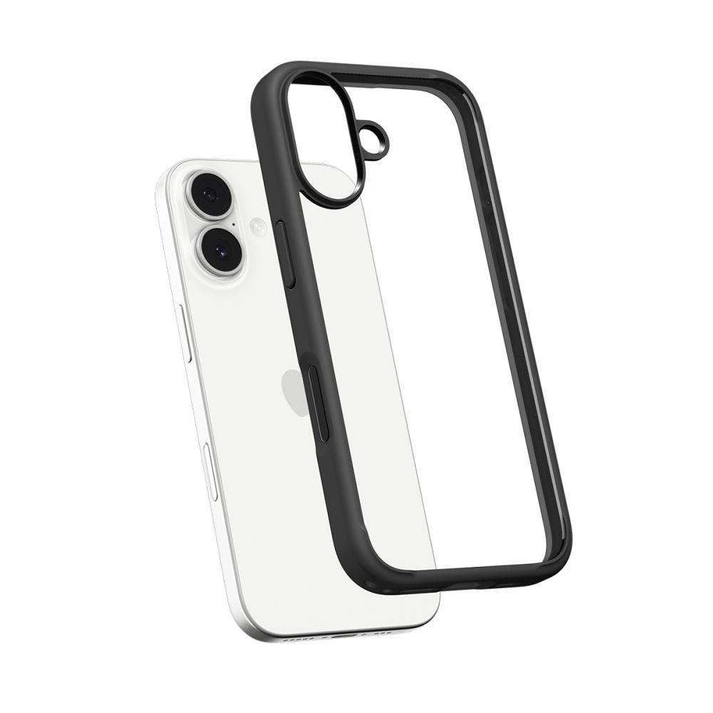 Dėklas Spigen Ultra Hybrid iPhone 17, matinis juodas - Image 6
