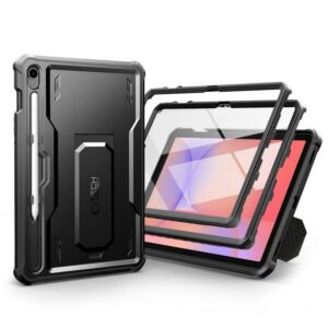 Dėklas Tech-Protect Kevlar Pro 2-Set Galaxy Tab S9 11.0 / S10 FE / S10 Lite 10.9, juodas
