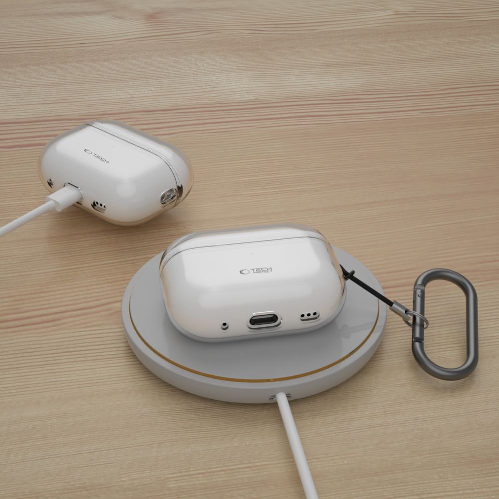 Dėklas Tech-Protect FlexAir Apple AirPods Pro 1 / 2 Skaidrus - Image 6