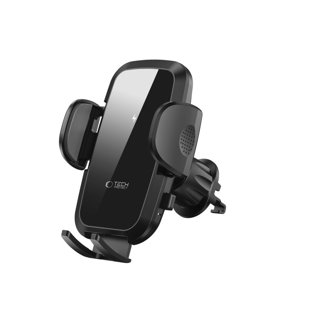 Automobilinis laikiklis Tech-Protect CM15W-V1 su belaidžiu įkrovimu 15W, juodas - Image 6