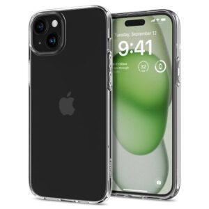 Dėklas Spigen Liquid Crystal iPhone 15 Plus, skaidrus