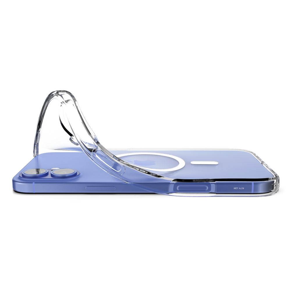 Dėklas Spigen Liquid Crystal Mag MagSafe iPhone 16, skaidrus - Image 8