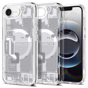 Dėklas Spigen Ultra Hybrid Mag MagSafe Zero One iPhone 16e / 17e, baltas