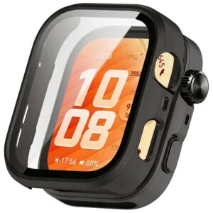 Dėklas Tech-Protect Defense Huawei Watch Fit 5 Pro, juodas